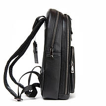 PODIUM Рюкзак Міська шкіра BRETTON 1650-9 black, фото 6