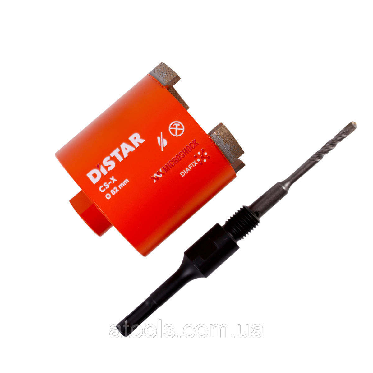Коронка алмазна по бетону DISTAR 82 мм 70-4 SDS+ CS-X (10170085514)