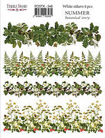 Набір наклейок (стикерів) 4 шт Summer botanical story #348