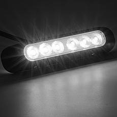 Ліхтар передній 2-функціональний з поворотом Fristom FT-331 LED, фото 3