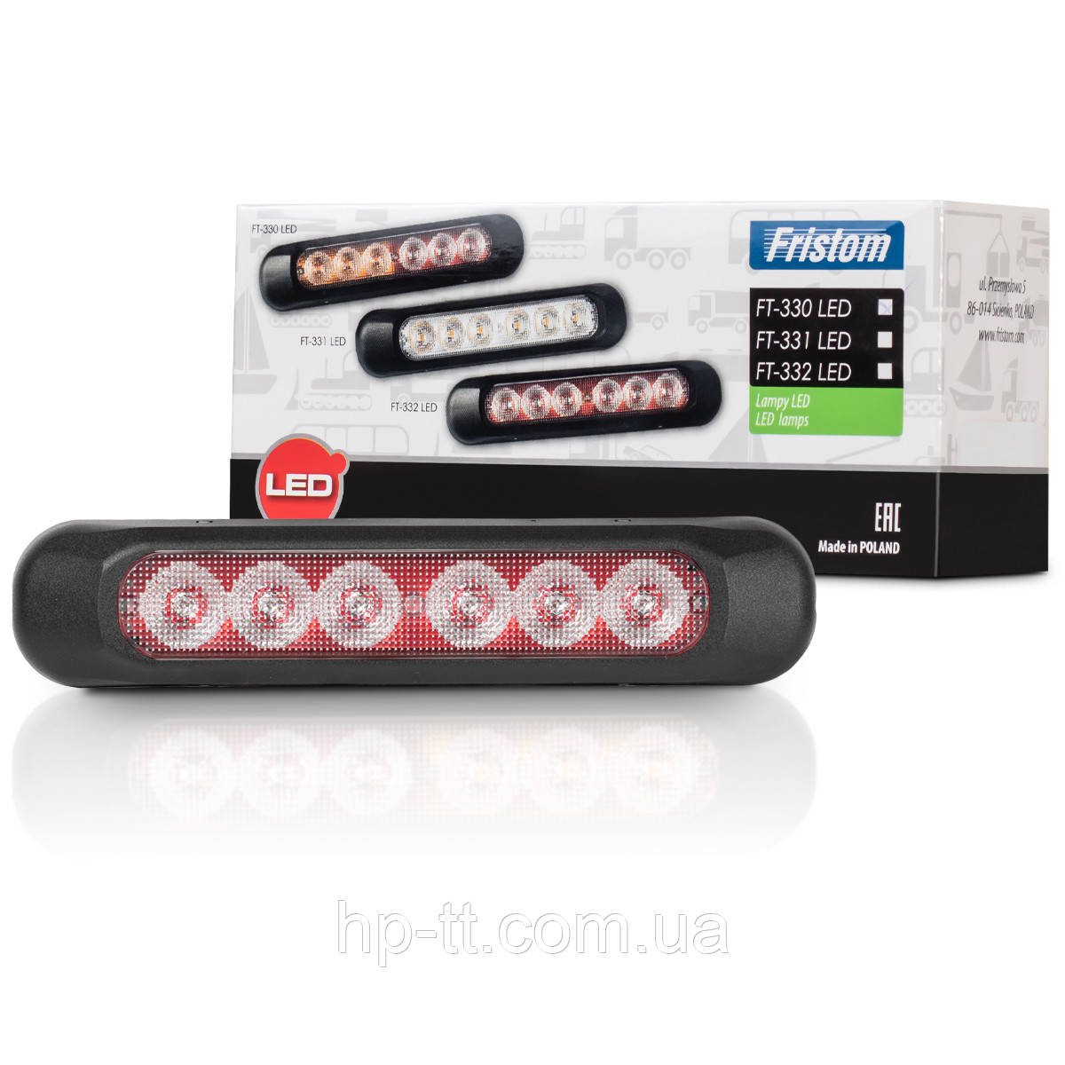 Ліхтар протитуманний Fristom FT-332 LED