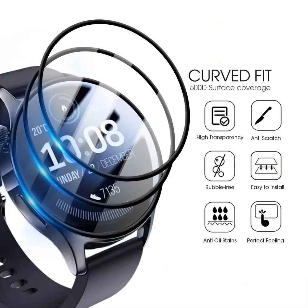 Захисна плівка з рамкою для смарт годинника Xiaomi Watch 2Pro (1 шт.), фото 1