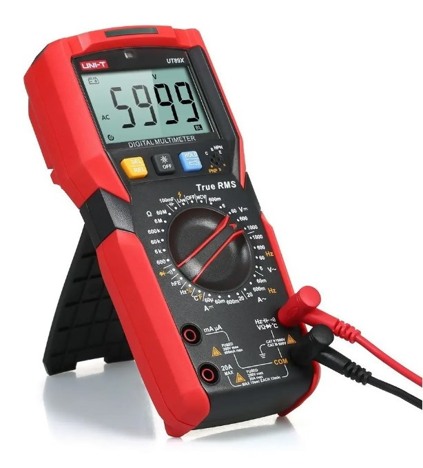 Цифровий мультиметр UNI-T UT-89X True RMS, температура, герці, NCV, підсвітка, фаради