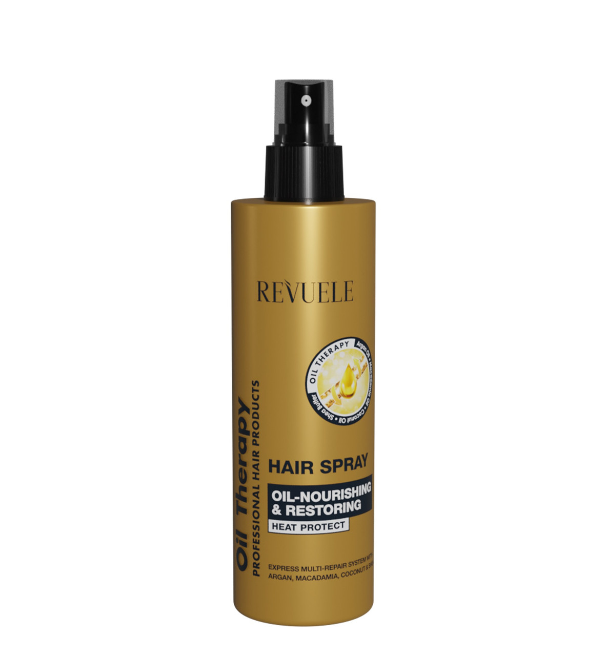 Спрей для волосся "Живлення та відновлення" Revuele Oil Therapy Hair Spray 200 мл
