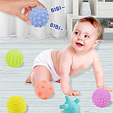 Тактильний набір Масажні кульки (6 шт) від Obetty, фото 4