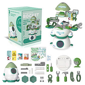 Розвиваючий набір інструментів Ракета (32 шт) від Obetty