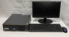 Б/в ПК+Монітор Fujitsu Esprimo E5730 E85 SFF| Core2Duo E8500| 4GB RAM| 160GB HDD| HD+Samsung SyncMaster E1920| 19" 1366x768, фото 3