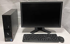 Б/в ПК+Монітор Fujitsu Esprimo E700 E90 SFF| i5-2400| 8GB RAM| 500GB HDD| HD 2000+Eizo FlexScan S2402W 24" 1920x1200, фото 3