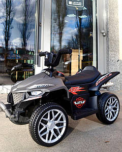 Дитячий електроквадроцикл на акумуляторі Bambi Racer M 5730 для дітей 3-8 років Сірий