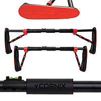 Турнік розсувний Cornix Elite 65-90 см XR-0289 Black/Red