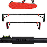 Турнік розсувний Cornix Elite 130-170 см XR-0292 Black/Red