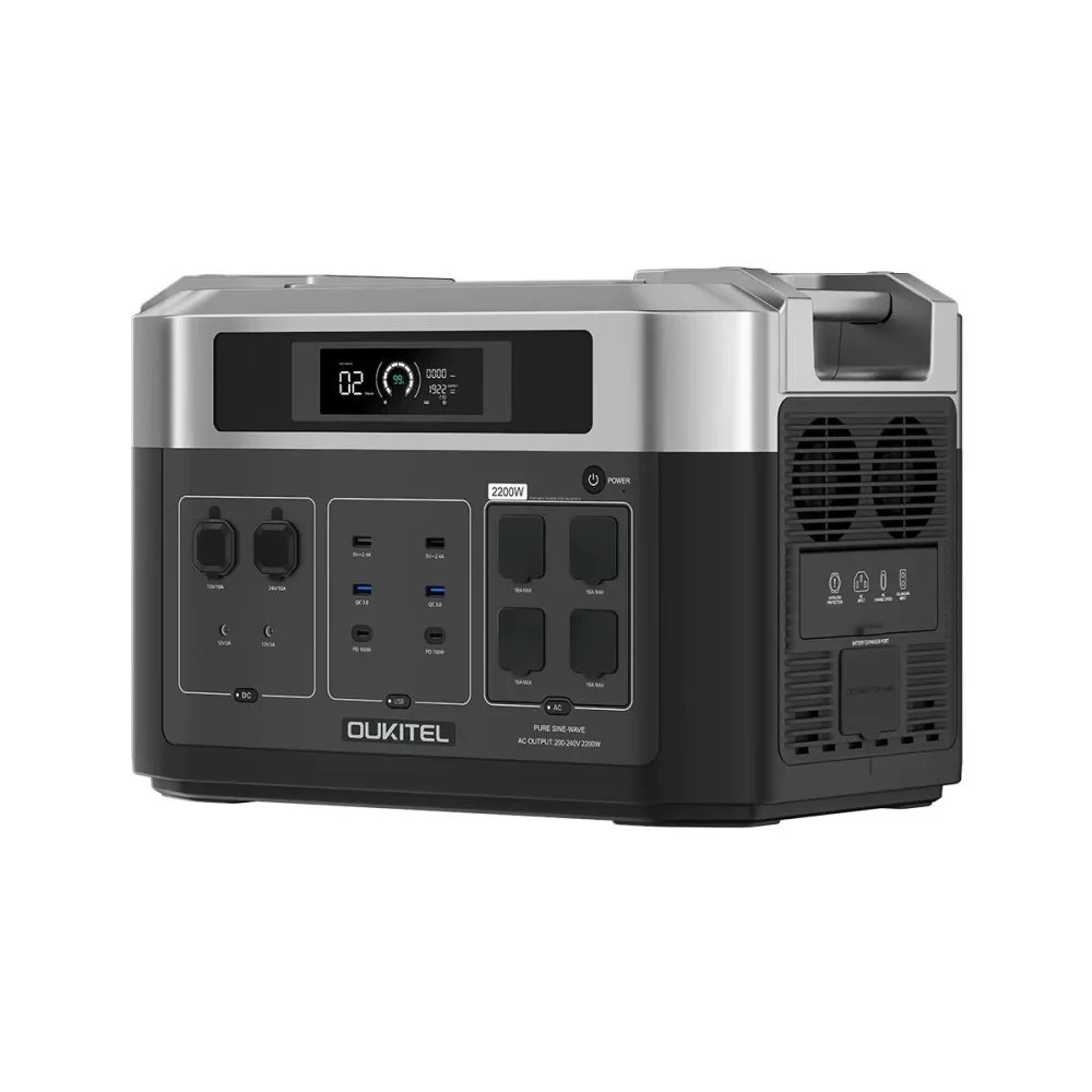 Портативна зарядна станція OUKITEL BP2000 (BP2000EU) (2048 Вт·год / 2200 Вт) (42-00100), фото 1