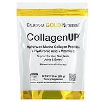 Морський колаген порошок 206 г, Collagen UP 5000 California Gold Nutrition