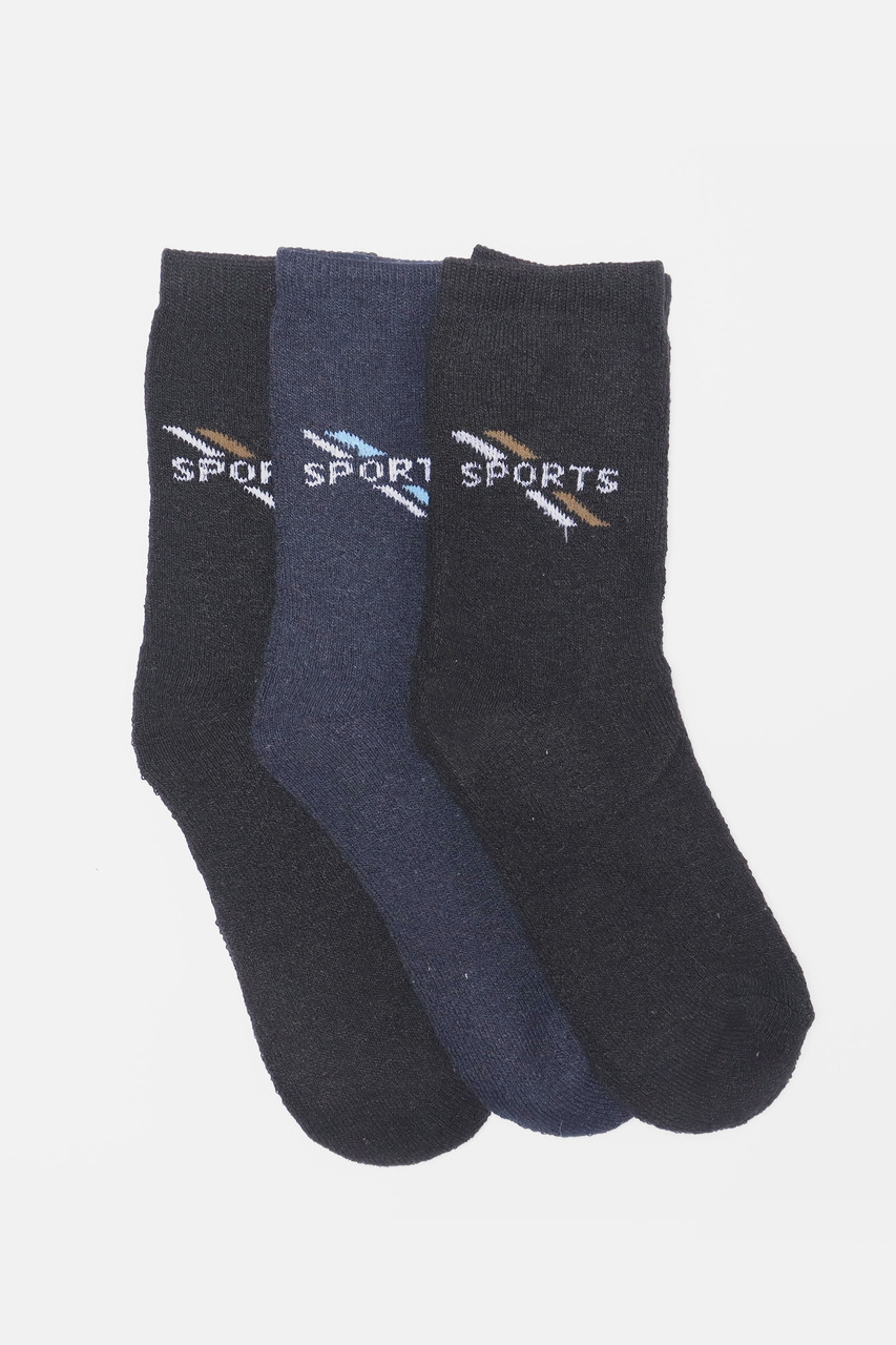 Набір шкарпеток чоловічих махрових 3 штуки р.40-45 190332M, фото 1