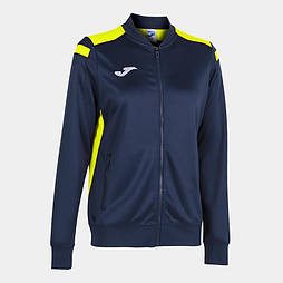 Жіноча спортивна кофта Joma CHAMPION VI темно-синій,жовтий 2XL 901267.321 2XL