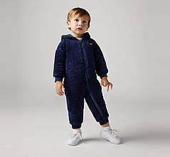 Дитячий комбінезон Levi's із шерпи 1159815563 (Синій 80)