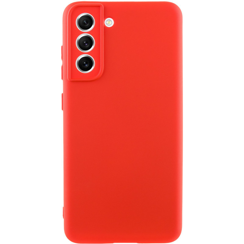 Чохол TPU GETMAN Liquid Silk Full Camera для Samsung Galaxy S21 FE
