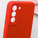 Чохол TPU GETMAN Liquid Silk Full Camera для Samsung Galaxy S21 FE, фото 6