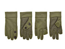 Перчатки зелений тактичні арт.7110 р.L ТМ ПМФН