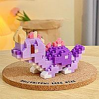 Конструктор блоковий дитячий динозавр стегозавр 192 деталь