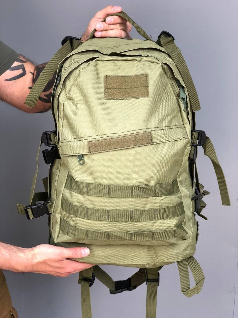 Рюкзак тактичний, 35 л олива, фото 1