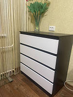Комод 4 Лайт колір венге магія + білий