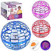 Літюча куля 918, дистанційне керування (ІЧ), акумулятор, куля 9,5 см, світло, USB зарядна