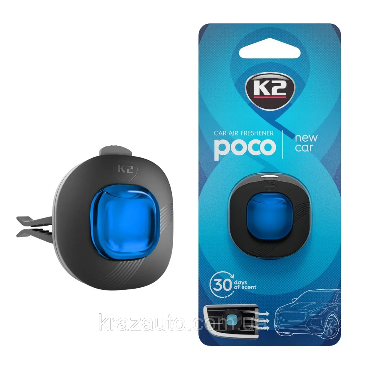 Ароматизатор для салону авто Poco Нове авто 30 г (V351) K20765, фото 1