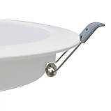 Точковий світильник 6W ІР44 NORTE Downlight 1-NDP-1602 5000K, круглий стельовий світильник вбудований, фото 5