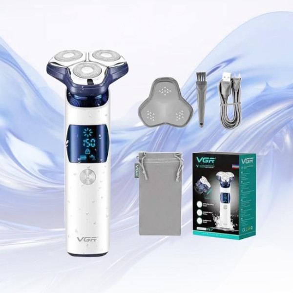 Електробритва VGR V-328 з дисплеєм, фото 1