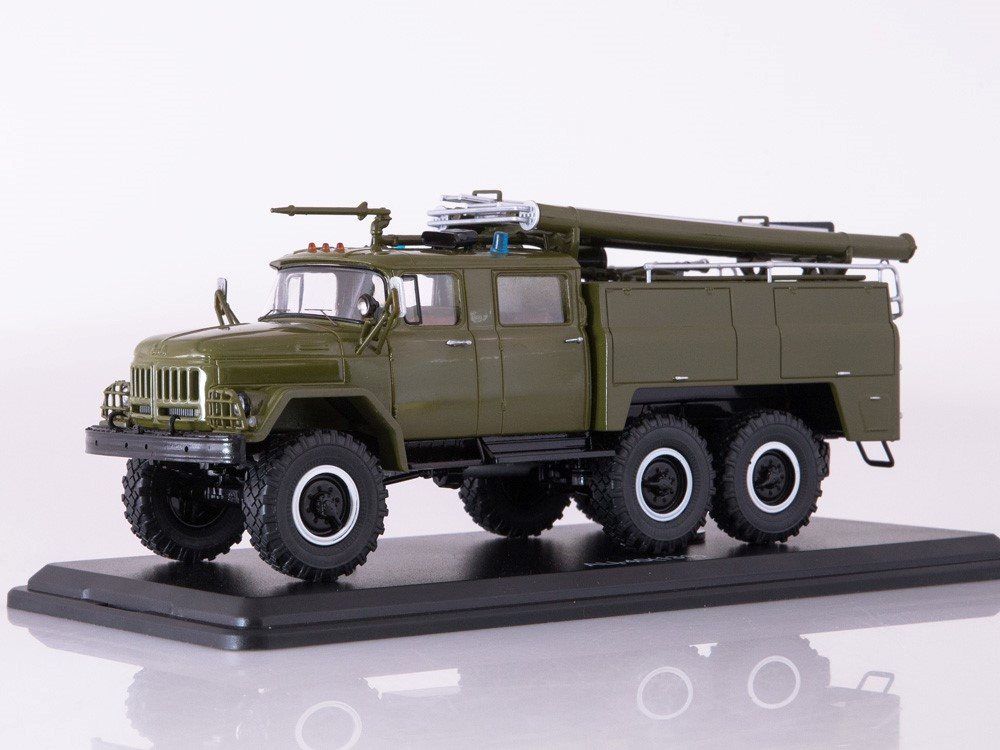 Модель Пожежний автомобіль АЦ-40 (ЗІЛ-131) армійська | SSM, фото 1