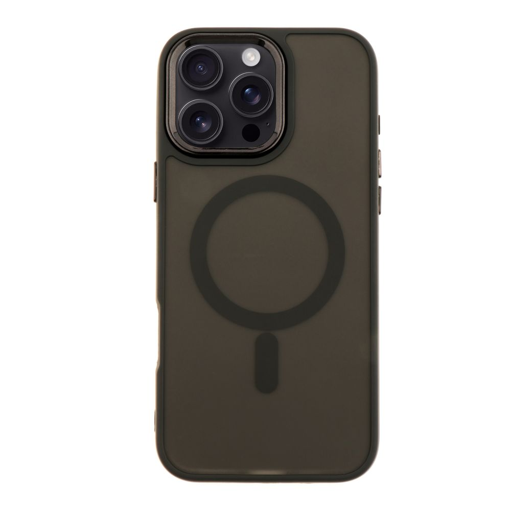 Чохол Space Magnetic Color з Magsafe для iPhone 16 Pro Чорний