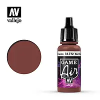 Теракотовий червоний. Фарба водорозчинна акрилова 17мл. VALLEJO Game Air 72772