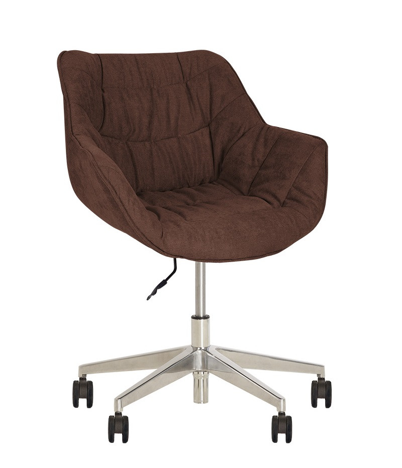 Офісне крісло Vensan GTP AL70 тканина soro-28 коричнева (Новий Стиль ТМ)
