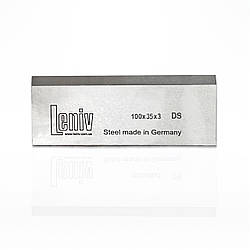 Стругальні ножі Leniv 100х35х3 DS ножі фугувальні, ножі на фуганок, ножі на рейсмус, від виробника