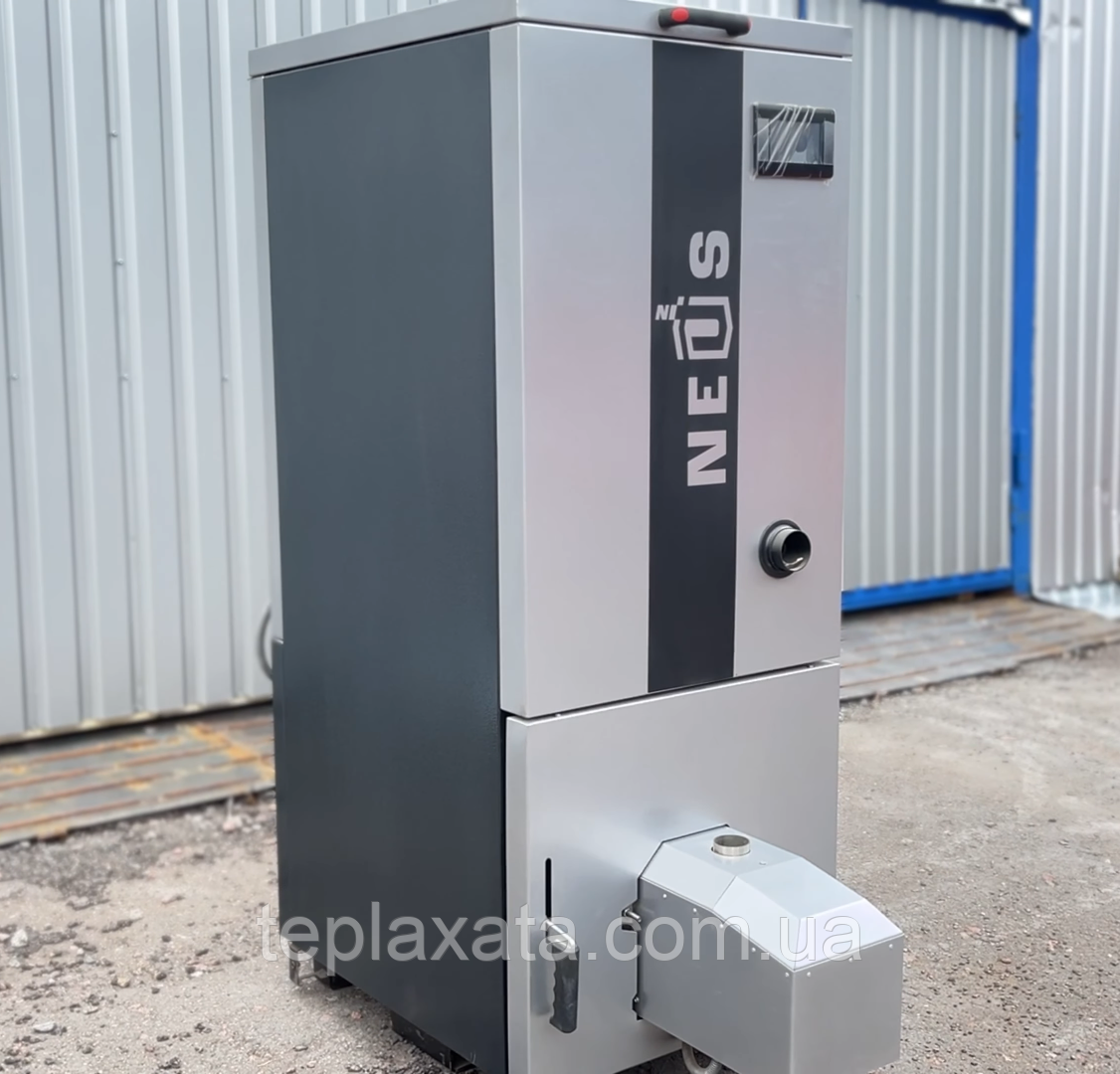 Пелетний котел з автоматичною подачею палива NEUS Pellets 25 кВт