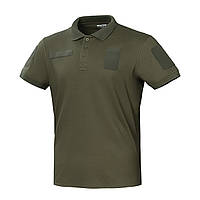 Футболка-поло тактична Ukrarmor Polo Reflex. Розмір S. Cotton. Колір Хакі