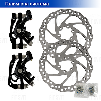 Дискові механічні гальма 160 мм комплект Logan