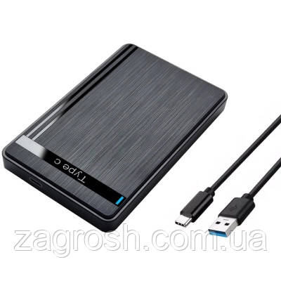 Promo Ціна! Кишеня зовнішня Dynamode 2.5" SATA/SSD HDD - USB 3.1 Type-C (DM-CAD-25317C) - тільки на ZaGrosh.com.ua, фото 1