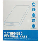 Promo Ціна! Кишеня зовнішня Dynamode 2.5" SATA/SSD HDD - USB 3.1 Type-C (DM-CAD-25317C) - тільки на ZaGrosh.com.ua, фото 4