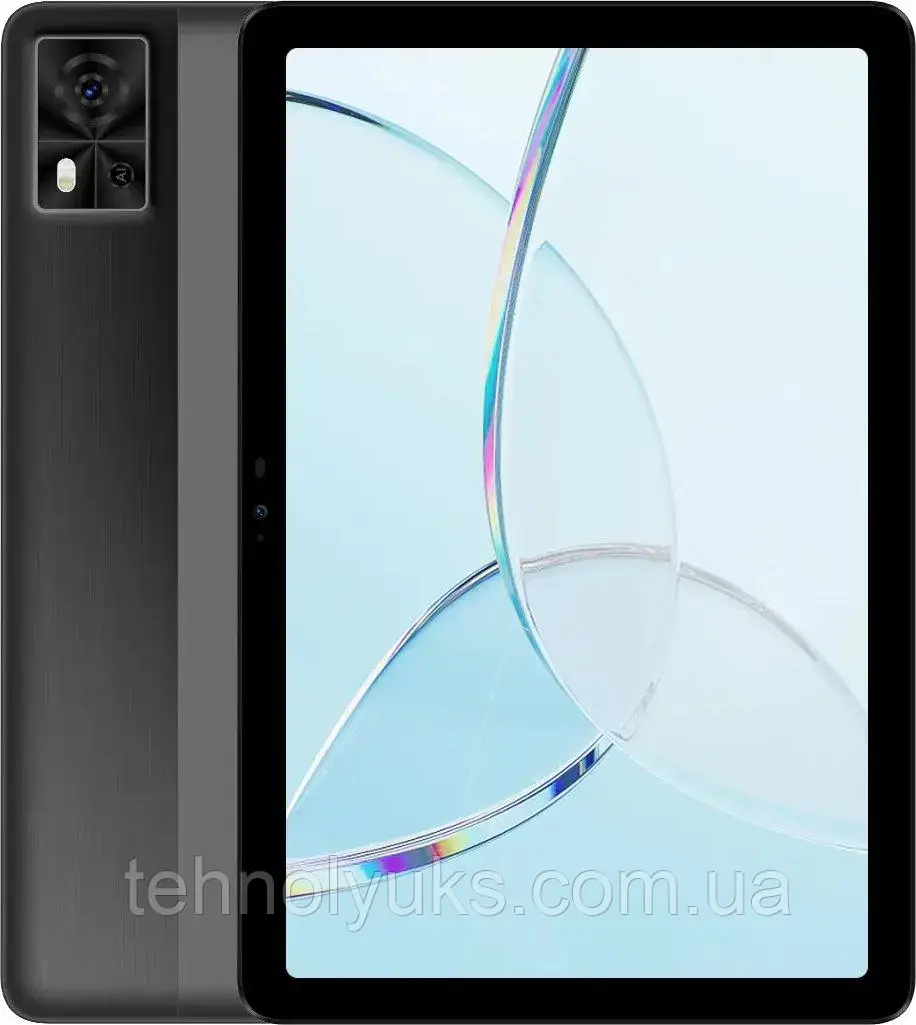 Планшет Doogee T10E 4/128GB Classic Black, 8/5Мп, 2sim, IPS 10.1", Unisoc Tiger T606, 6580 mAh, фото 1