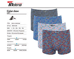 Чоловічі якісні боксери з бавовни та стрейчем тм "Індена"