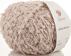 Пряжа Alpaca Boucle Filamo (букле)-213 нюд