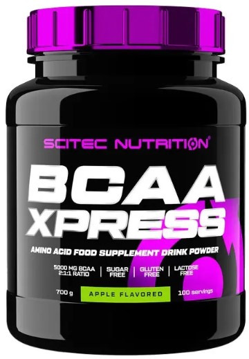 BCAA амінокислоти Scitec BCAA Xpress 700 г Яблуко
