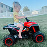 Дитячий електро квадроцикл на акумуляторі з пультом керування Bambi Racer M 4959 для дітей 3-8 років червоний, фото 6
