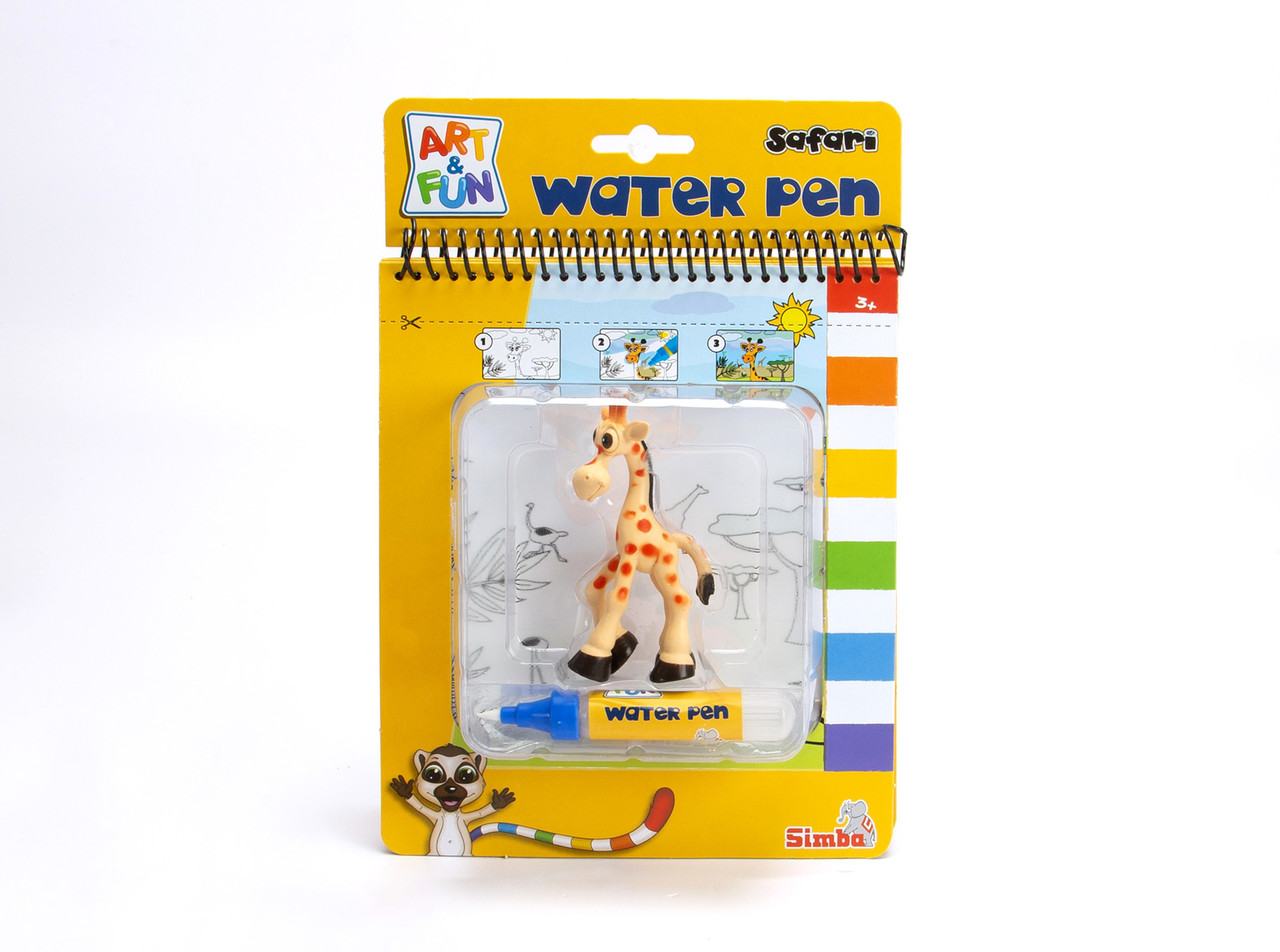 Книжка-розмальовка Simba Сафарі з водяною ручкою (6334635)