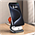 Бездротовий зарядний пристрій xCase HT-537 Fast Wireless Charger, Magnetic MagSafe 3 в 1 для iPhone, фото 5
