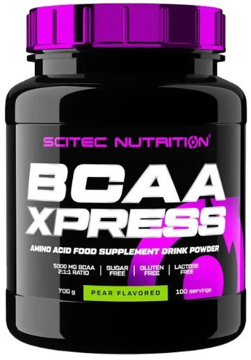BCAA амінокислоти Scitec BCAA Xpress 700 г Груша