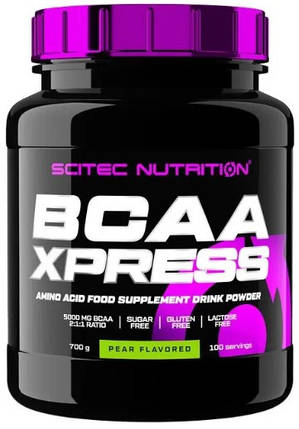 BCAA амінокислоти Scitec BCAA Xpress 700 г Груша, фото 1