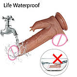 Ділдо 19.5 фалоімітатор Flight of Fancy вібратор на пульті 7 режимів з стимуляцією клітора, фото 7